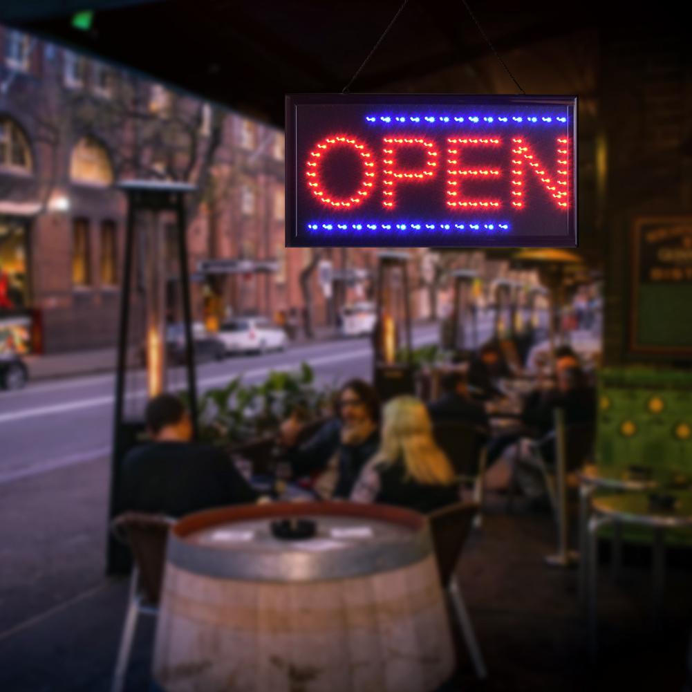 Super Jasny LED Pasek Tablica Znak Pub Klub Okno Wystawa Światło Lampa do Witryn Sklepów Okien