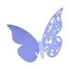 Place Card Butterfly 100pcs Name Wine Glass Cup Glass High Feet Cup Decoration