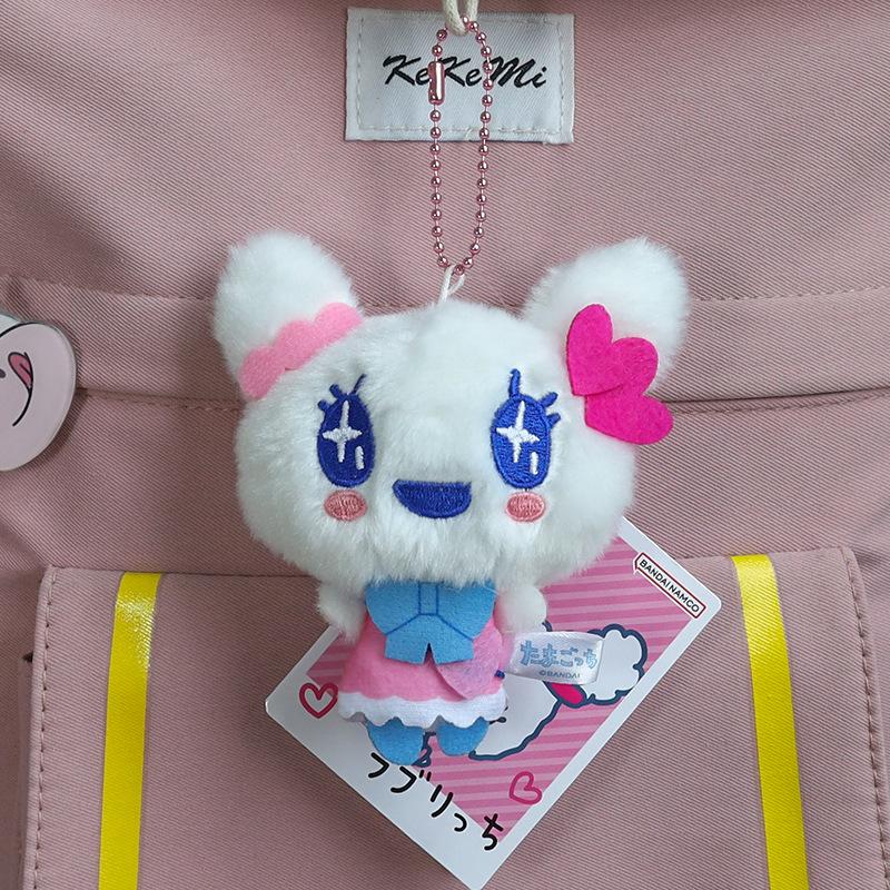 Tamagotchi Character Mametchi Mimitchi Kuchipatchi Mascot Keychain Pendants Gifts Toy Model Anime Figures Collect Ornaments