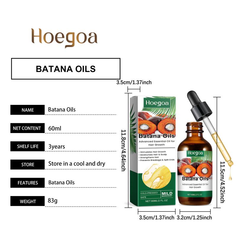 Strengthening Hair Oil for Daily Care Hoegoa Battana Restores Damaged Strands and Enhances Natural Softness