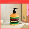 Hamburger Soap Dispenser Bottle With Logo For Bathroom Decor And Gift Use