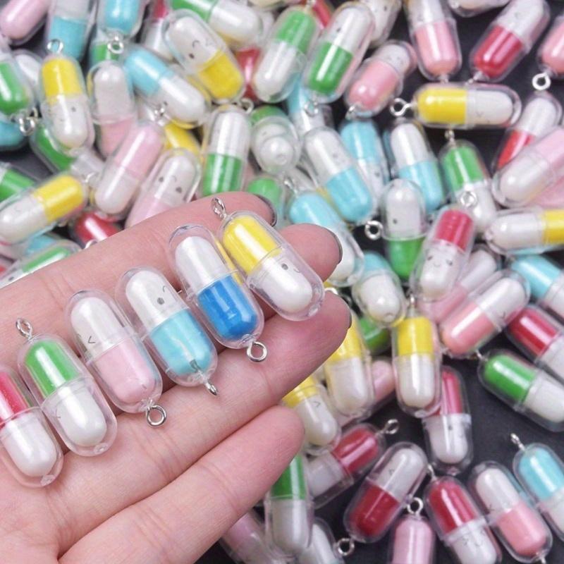 

10 шт. резиновая симпатичная капсула с улыбающимся лицом, подвеска для изготовления ювелирных изделий, новые серьги-брелки для ключей, аксессуары ручной работы 10PCS