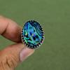 Abalone Shell Ring 925 Sterling Silver Ring Handmade Jewelry Genuine Gemstone Ring Gift For Her Abalone Shell Jewelry Available In Ring Size