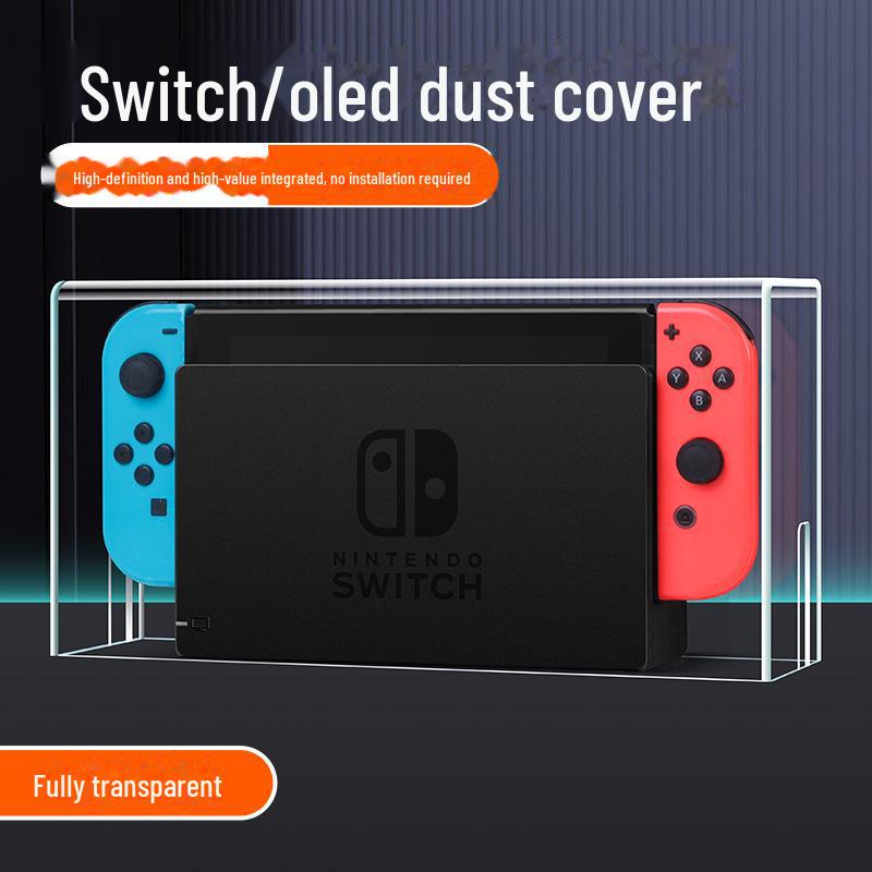 

Чехол для Nintendo Switch OLED Luminous Base и аксессуары из акрилового корпуса Fully transparent dust cover