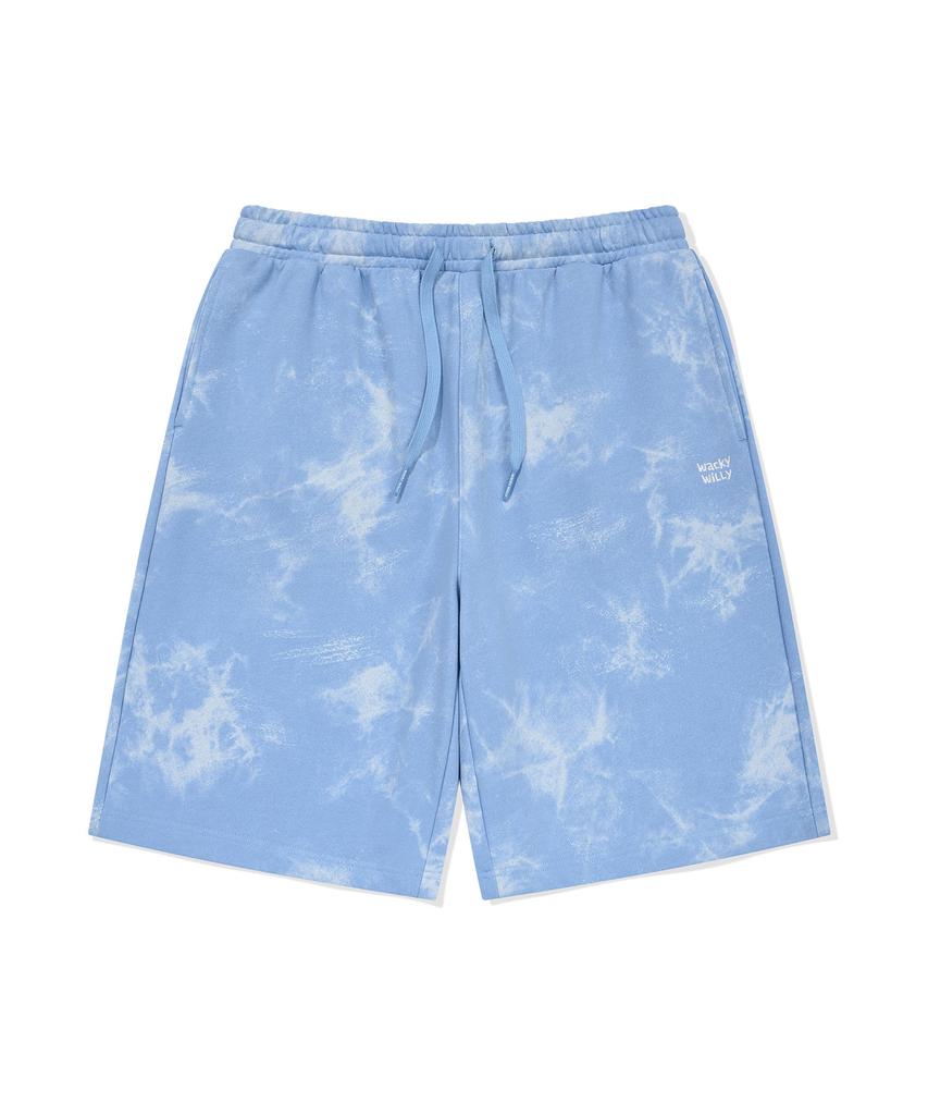 WACKY WILLY Basic Sweat Shorts Blue