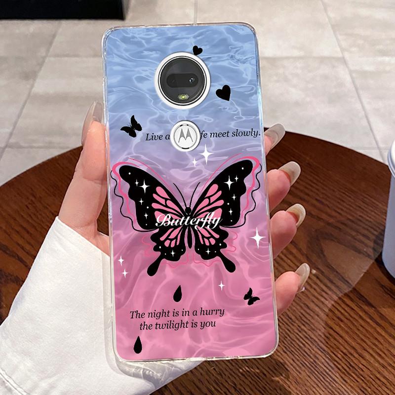 Żelowe Etui Do Motorola Moto G7 Plus/Moto G7 Play /Moto G7 Power Fundas Przezroczyste Silikonowe Miękkie TPU Pokrowiec Uroczy Kot Ochronne Etui