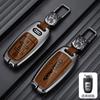 For Audi 8P Leather NEW Car Remote Key Case Cover Shell For Audi A3 8V A4 B8 B9 A5 A6 C7 A7 A8 Q3 Q5 Q7 S4 S6 S7 S8 R8 TT Holder Accessories