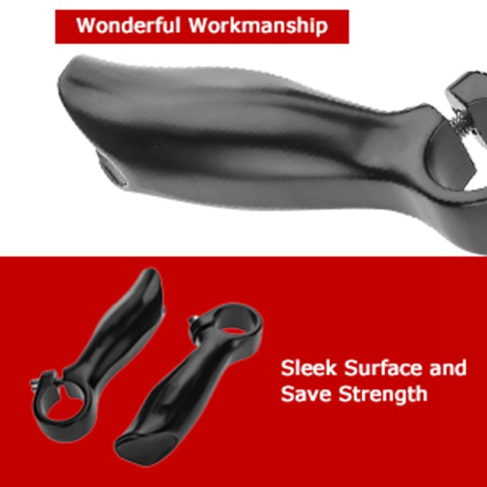 1 Pair Aluminum Alloy Bar End Grips Ergonomic MTB  Handlebar Ends  for Road Bike,Mountain Bike