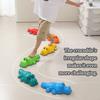 Niños Cocodrilo Piedra de Equilibrio Juguetes Montessori Entrenamiento de Integración Sensorial Juego al Aire Libre Actividades Sociales Juguetes Deportivos Parroquiales