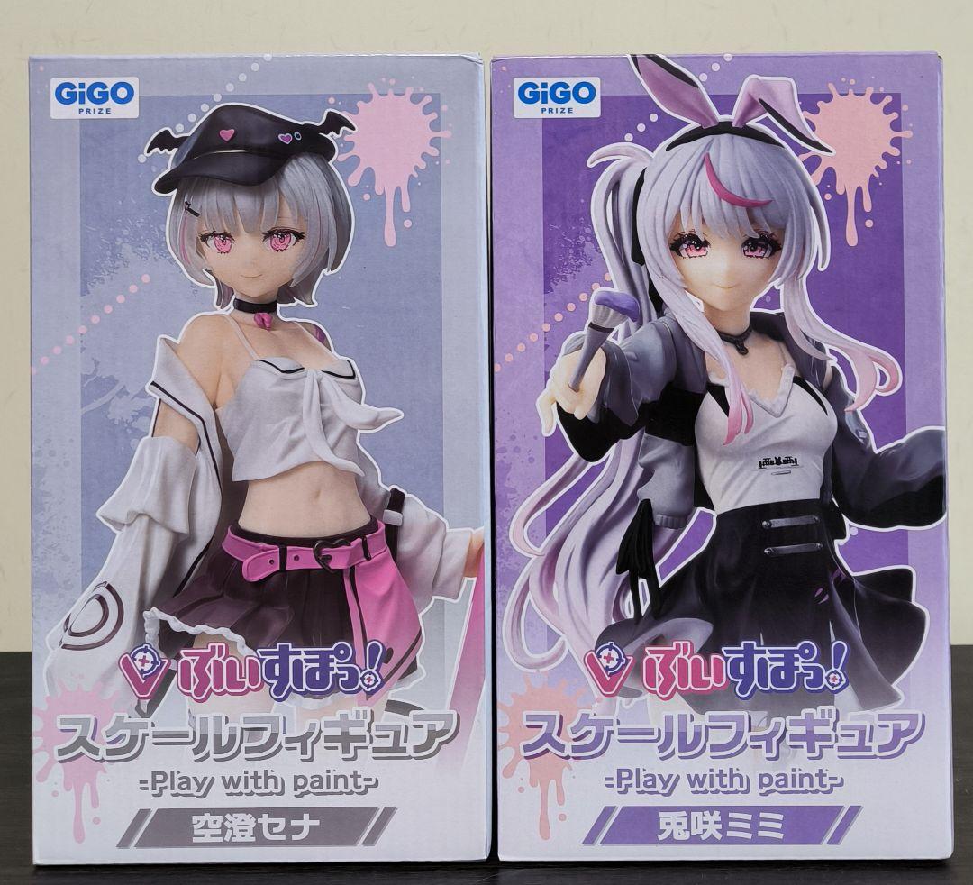 

[USED] VSPO! Scale Figures Sorasumi Sena and Usagi Mimi Figures 2 pieces