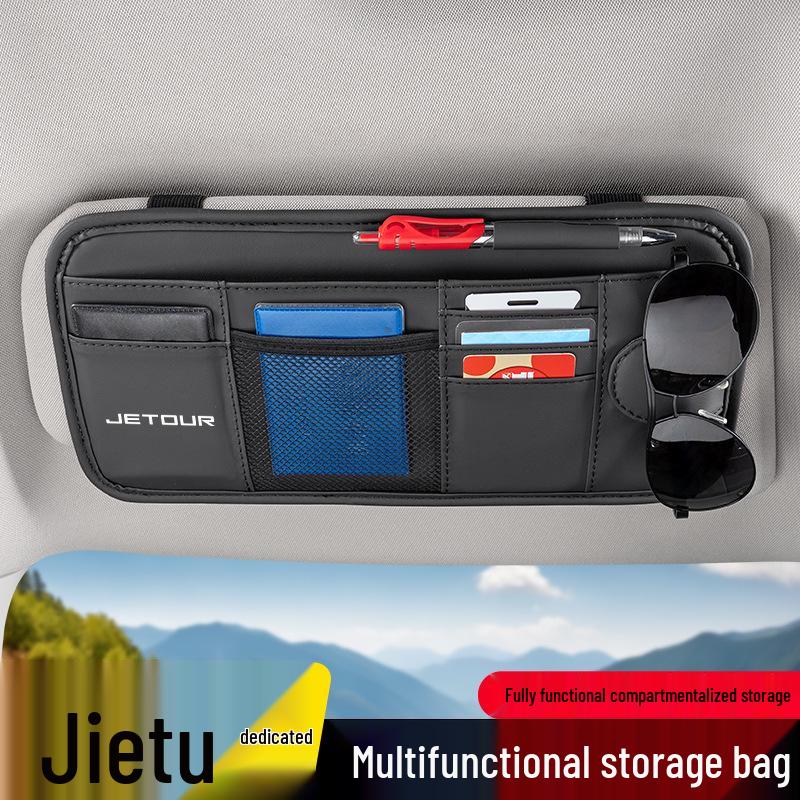 Compatible Sun Visor Glasses Holder for Jetour X70/X70M/X70S/X90/X95/X90PLUS