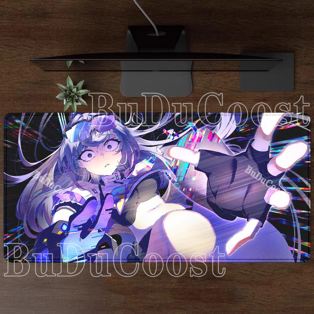 Silver Wolf LV.999 HSR Honkai Star Rail Large XXL Mousepad Overlock Keyboard Anime Girl Kawaii Mouse Pad PC HD Printing Desk Mat