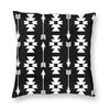 Southwestern Arrow Square Pillowcase Polyester Linen Velvet Pattern Zip Decorative Sofa Cushion Cover
