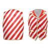 Children's Xmas Costume Vest Candy Cane Striped Sleeveless for Christmas Theme Party