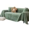 New household leather sofa cover thickened mink hair sofa cover all-inclusive winter warm sofa towel enlarged