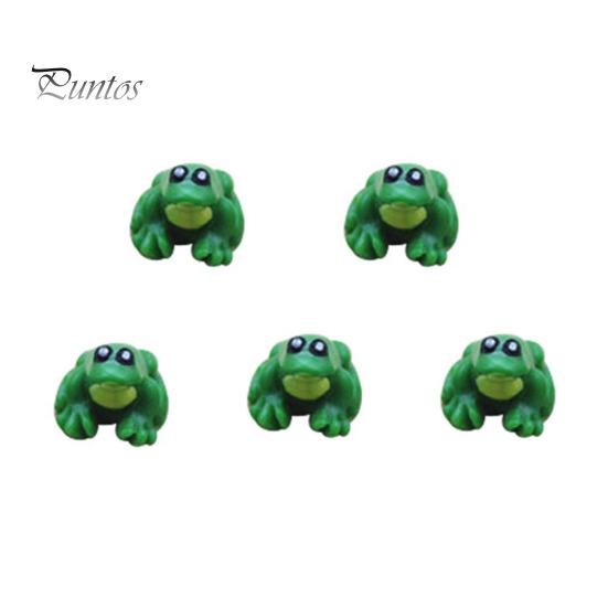 

5шт плесень декоративные реалистичные смолы миниатюрные садовые украшения для миниатюрного сада