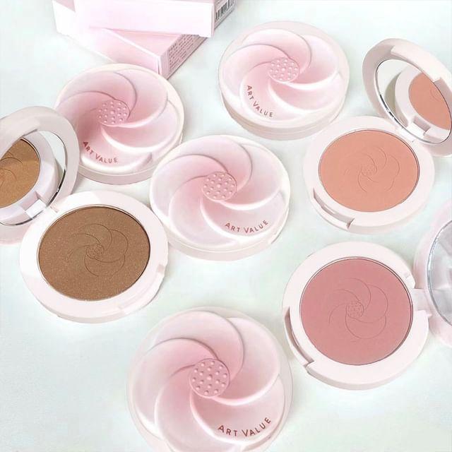 Art Value - Pink Petal Blush - 4 Colours 04 Caramel - 4.8g