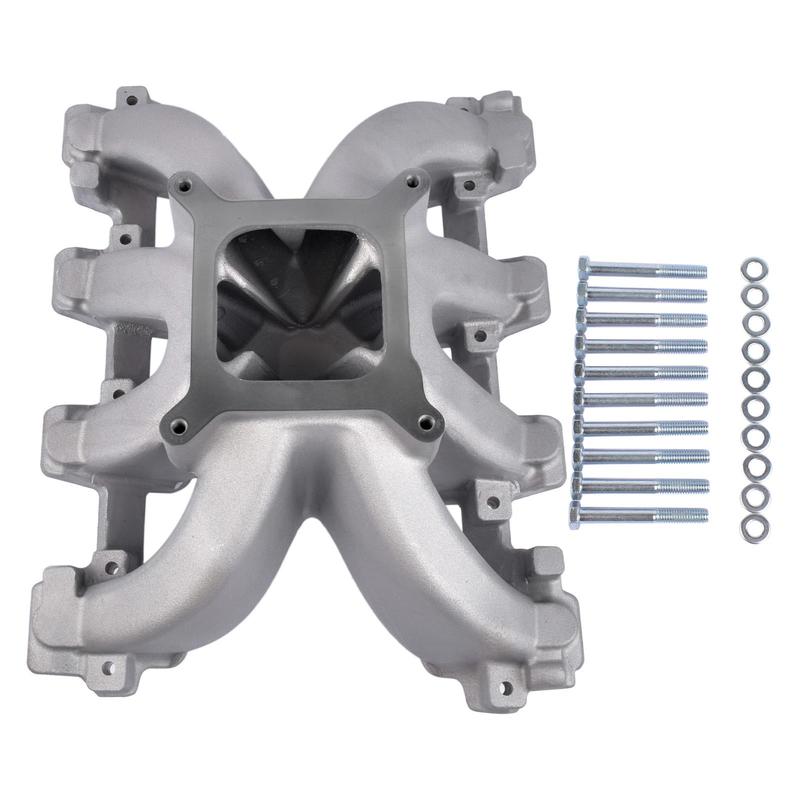 AP02 28097 Cathedral Port Single Plane Intake Manifold for GM III LS1/LS2/4.8/5.3/6.0 RPM 3,500-8,000