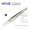 Pinça VETUS 72MZ de Aço Inoxidável com Pontas de Cerâmica Substituíveis: Alta Temperatura, Resistência à Corrosão e Isolamento de Precisão.