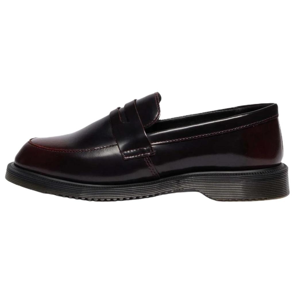 Dr. Martens Temara Leather Vintage Slip-On Loafers Women Loafers Cherry-Red 41360600