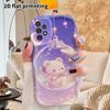 Phone Case: 2D Flat Samsung Galaxy A34 A35 M05 M06 S20 S22 S21 FE Plus 5G Protective Case, Couples Style, Glass Bottle Bear, Christmas and Halloween G