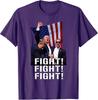 Trump Fist Pumped Fight Pray For Trump America Unisex T-Shirt
