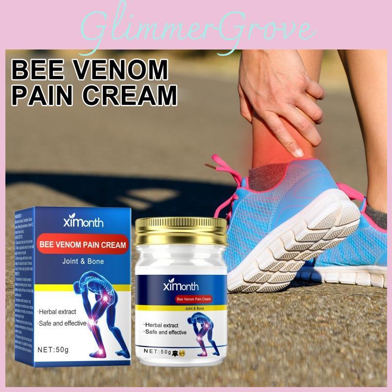 Ximonth Bee Venom Joint Care Cream For Relieving Back Knee Pain And Muscle Soreness