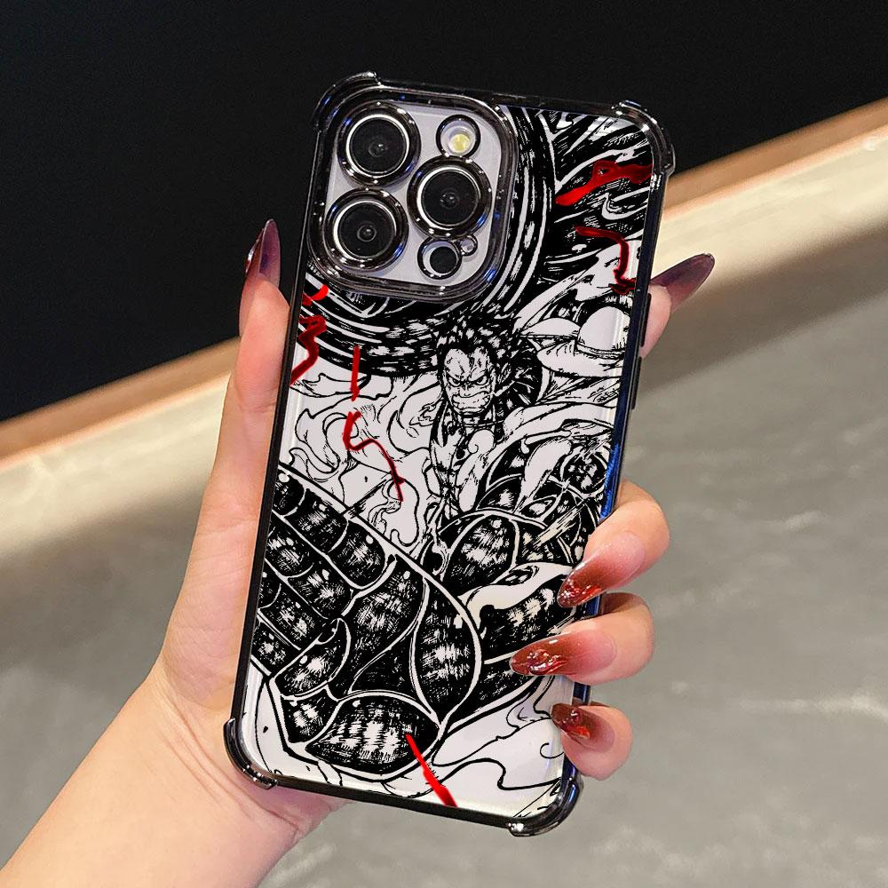 

Япония O-One Piece Арт Мягкий Чехол Для iPhone 17 Pro 16 15 14 13 12 11 Pro Max Чехол 17 Plus 17E 16E 17Air Защитный Чехол Для Телефона iPhone 11Pro Max