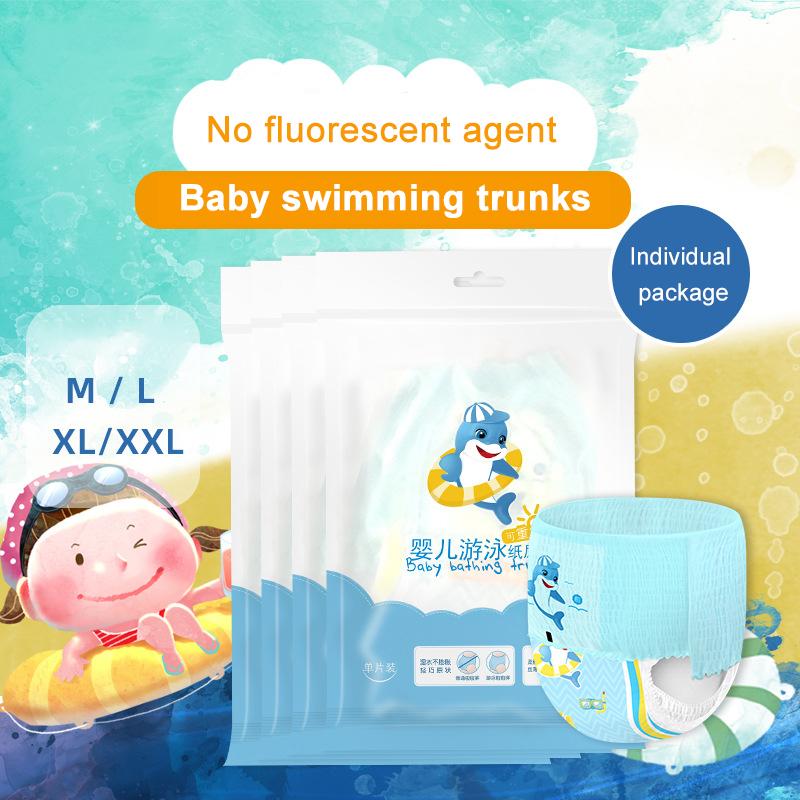 Baby Disposable Diapers Swim Waterproof Diapers Infant Swimming Diapers 5pcs Baby Diapers Pampers For Baby M