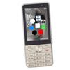 4G Unlocked Phone Dual SIM Card Support 3.5 Inch Color Touch Screen Loud Sound Large Keys Mobile Phone Gold