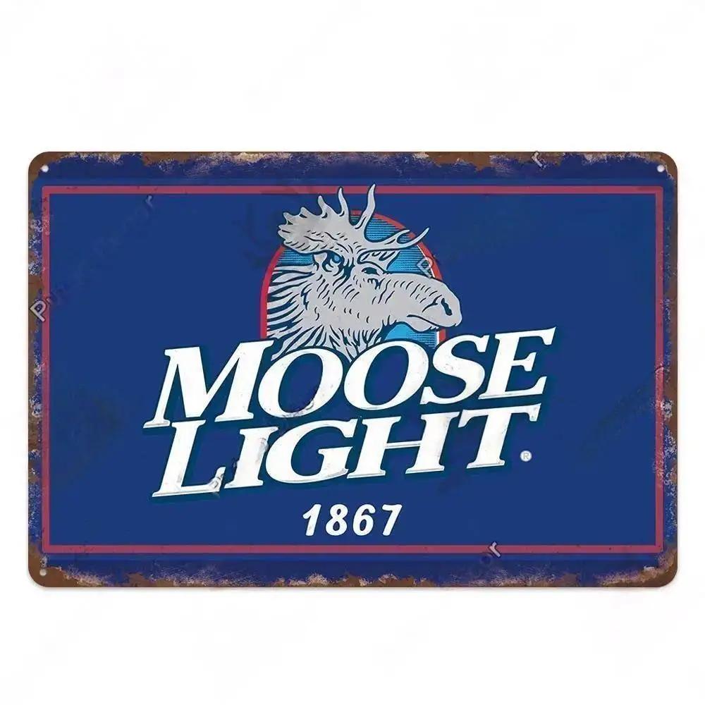 Metal Tin Poster Beer Metal Sign Decorative Plaque Retro Plate Wall Decor Bar Pub Club Man Cave Dad's Garage Workshop Poster
