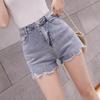 WTEMPO Denim Shorts Women's Summer Loose High Waist Shorts Breathable Fashion Slim Wide Leg Pants