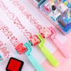 Cartoon Animal Rolling Stamp with Ink Pad Cute Self-Inking Roller for Kids Students Fun Classroom Prize Kindergarten DIY Craft Supply