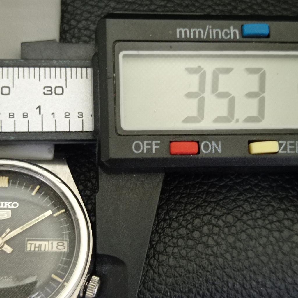 JAPAN VINTAGE SEIKO 5 AUTOMATIC 7009A MENS ORIGINAL DIAL WATCH a702373-5 R124-a702373