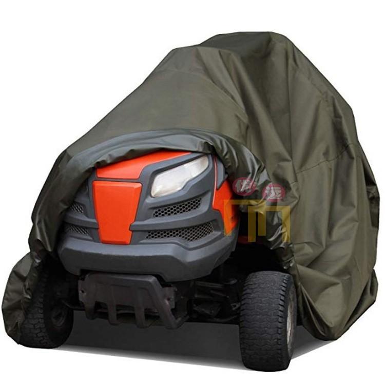 Outdoor 210D Oxford Fabric Silver Coated Waterproof Lawn Mower Cover Dustproof Tractor Cover Anti-UV Grass Cutter Protector XS армия зеленый