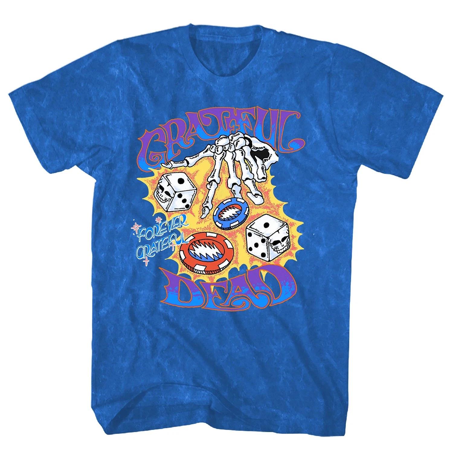 Men s Grateful Dead Las Vegas Sphere Collection On Blue Mineral Wash Tie Dye S