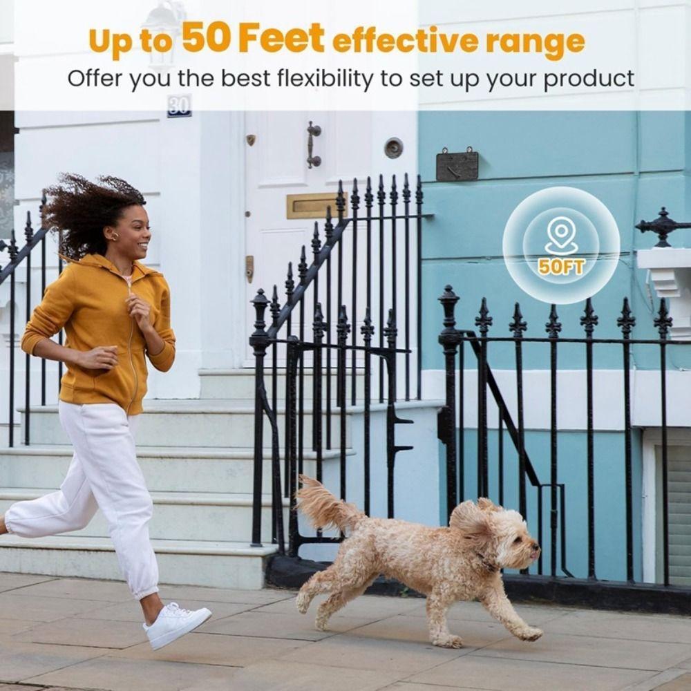 Dispositivi Anti Abbaianti a 3 Modalità Lunga Portata 50ft Bark Box Sicuro per Animali Deterrente per l'Abbaio del Cane Addestramento del Cane