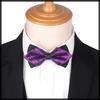 [White Fang] Jacquard Bow Tie, Unique Design, Stylish Fashion for Men and Women, NC094 (RedBlack)