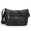 Soft Leather Crossbody Bag Women's Multi-layer Shoulder Bag Middle-aged Mother Bag