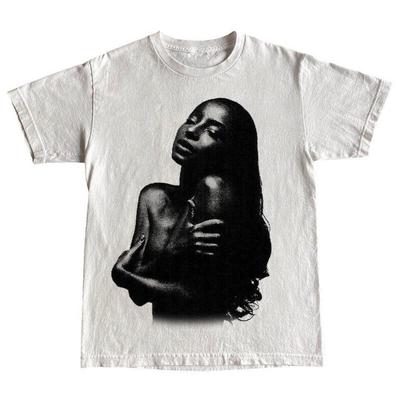Rare! Sade Adu Cotton WHite Shirt Unisex Concert S To 5XL SG609 Unisex T-Shirt