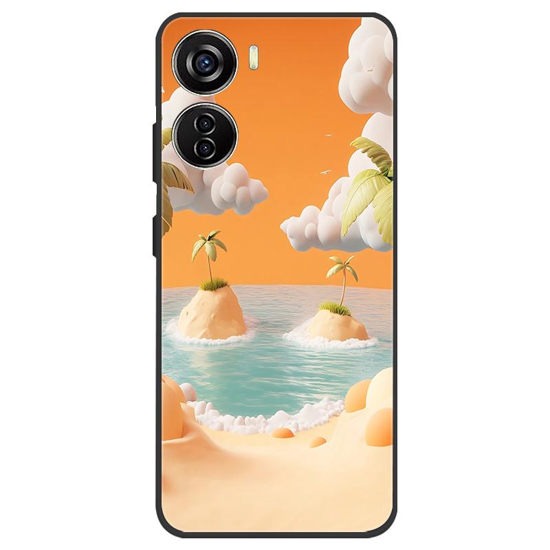 For ZTE Nubia Neo 5G Case Silicone Luxury Space Soft Bumper for ZTE Nubia Neo 5G Phone Cover TPU Funda Nubia Neo Fashion Bag