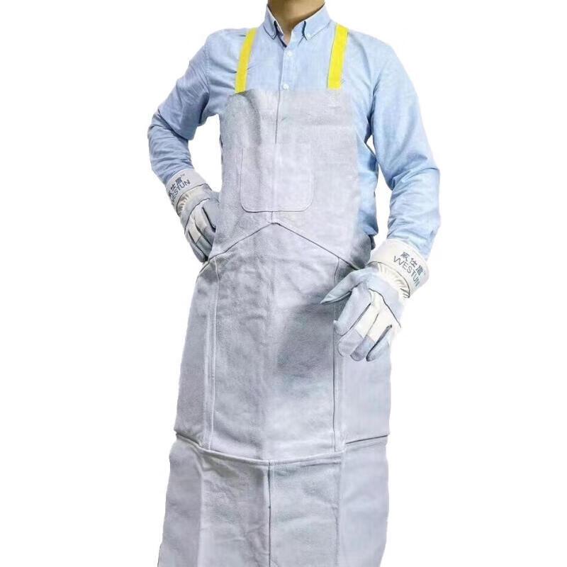 

WESTUN W-1136 Natural Leather Welder s Apron