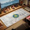 Lokomotive Leipzig Mauspads Großes Gaming Tischkissen Rutschfestes Laptop Tablet Großes Mauspads XXL Matte Mini PC Spielmatte Mit Schlosskante_xia