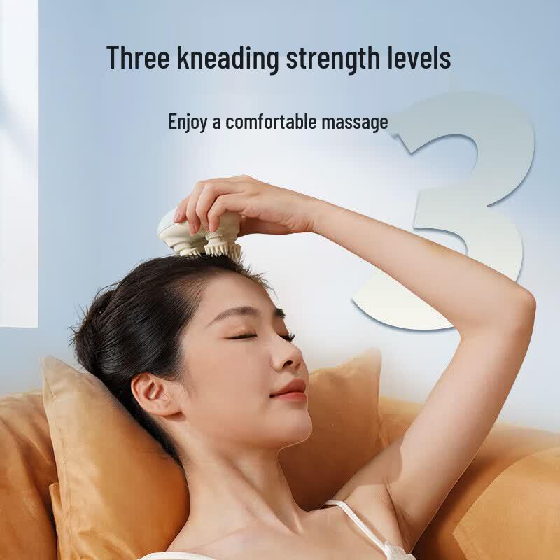 HEZHENG Electric Cat Claw Scalp & Head Massager CN Plug (adapter Included)