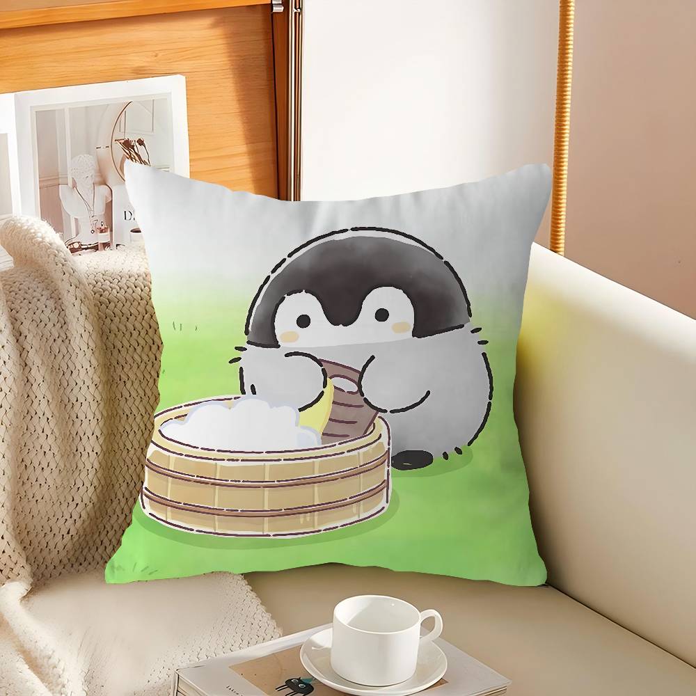 

Мультяшная Подушка Koupen-chan Подарок Декор для Дома и Офиса Спальни Дивана Автомобиля Чехол Наволочка 45x45 12x12Inch