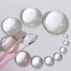 100 stuks 10 mm Massieve Heldere Acryl Hemisfeer Cabochons Platte Bodem Transparante Halve Bol Hangers voor Doe-het-zelf Ambachten Sieraden Maken