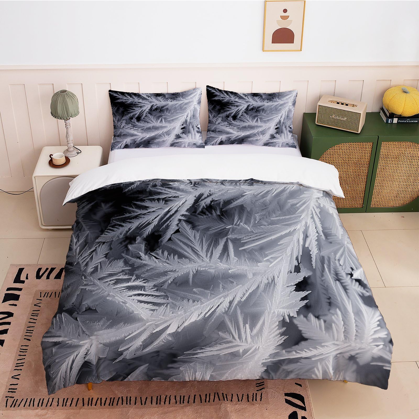 

Comforter Crystal For Kids Queen Lightweight With 2 Ice Crystal Winter Themed Bedding Sets No Comforter Comforter (quilt)-EU Single(135*200cm)3pcs