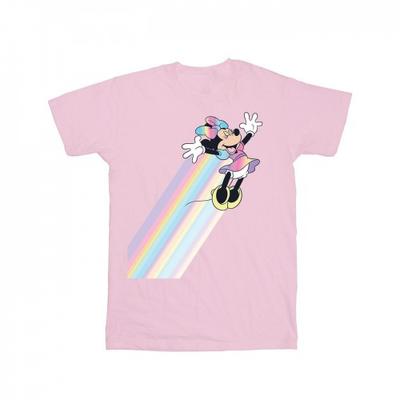 Girls Minnie Mouse Whoosh Cotton T-Shirt