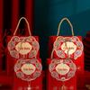 Baby Celebration Gift Box: First Birthday, Full Month, Hundred Days Party Favor Candy Box with Red Egg Bag