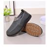 Men's  Summer Plus Size Old Beijing Cloth Shoes, Breathable Mesh Slip-on Casual Dad Shoes for Cross-border Foreign Trade